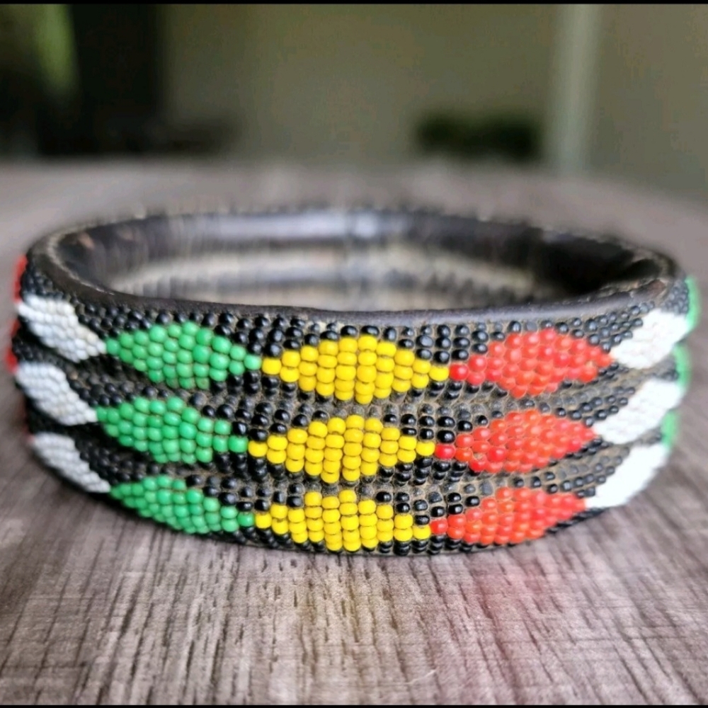 Vintage Yoruba Beaded Bracelt- Collectible Tribal Jewlery (15th Century)